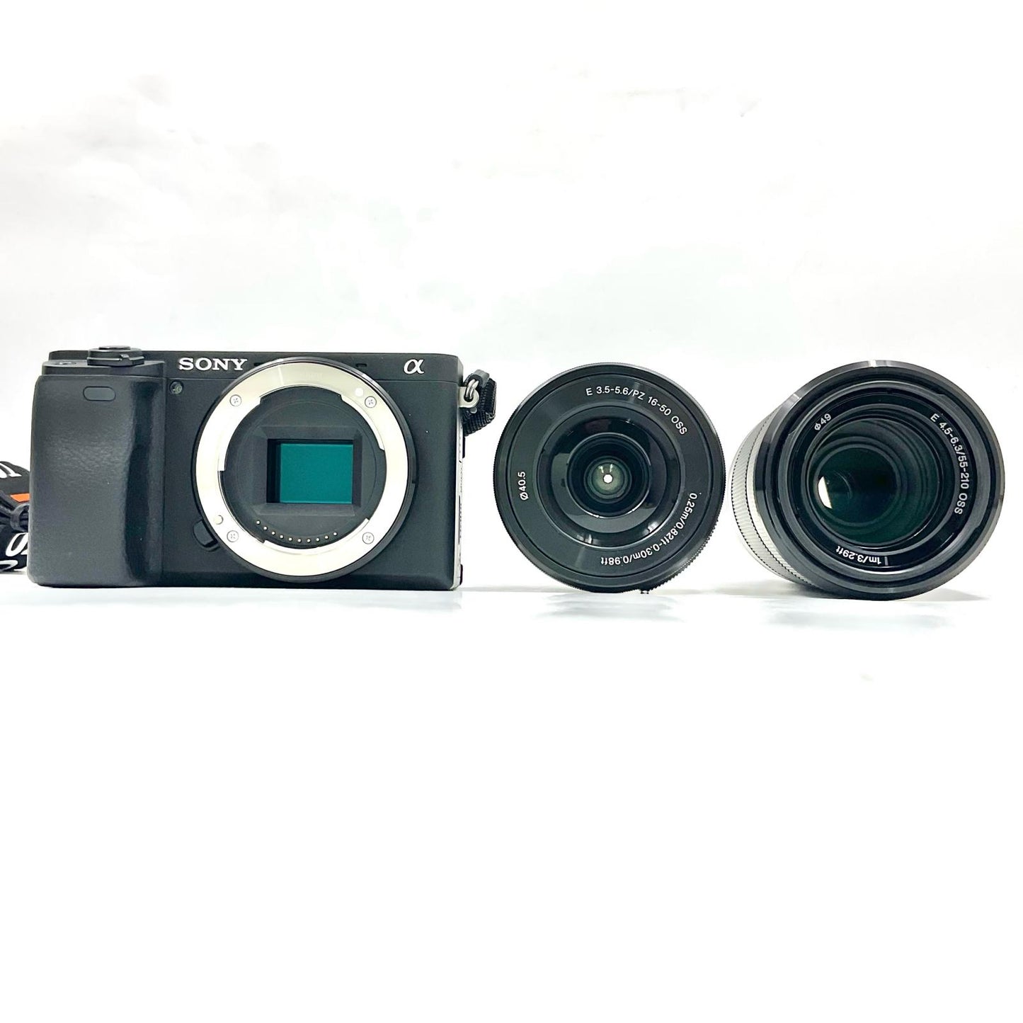【全額返金保証】【最速発送】Sony デジタル一眼 α6400 ILCE-6400Y ダブルズームレンズキット ブラック 美品 動作確認済