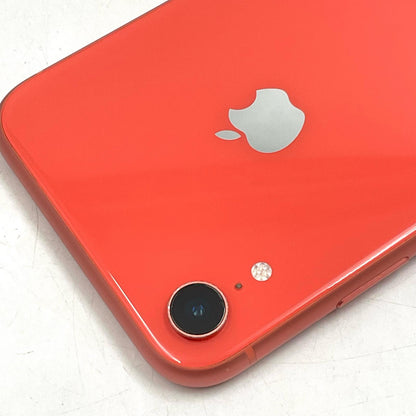 【全額返金保証】【最速発送】Apple iPhone iPhone XR 64GB コーラル Softbank 白ロム 美品 動作確認済 80%