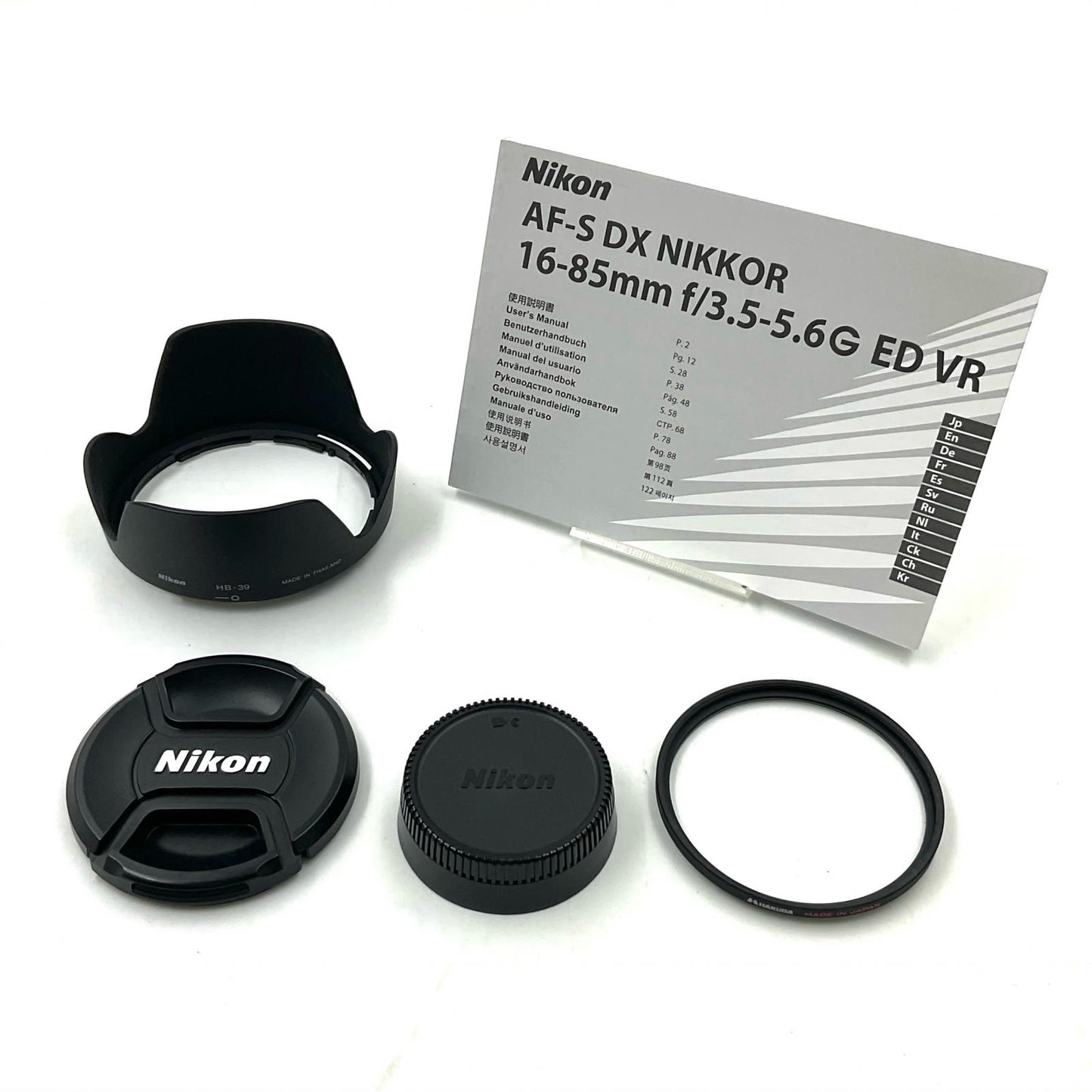 【全額返金保証】【最速発送】Nikon AF-S DX NIKKOR 16-85mm f/3.5-5.6G ED VR 美品 動作確認済