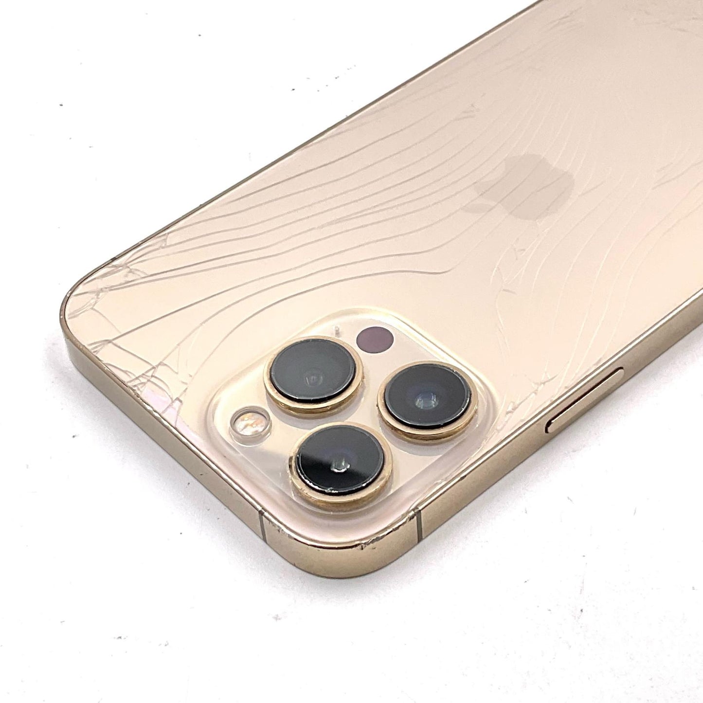 【最速発送】Apple iPhone iPhone 13 Pro Max 256GB ゴールド Softbank SIMフリー 白ロム【難有】 83%