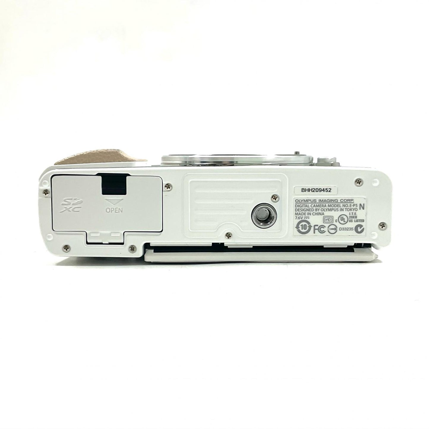 【全額返金保証】【最速発送】OLYMPUS デジタル一眼 PEN E-P5 ボディ ホワイト 動作確認済