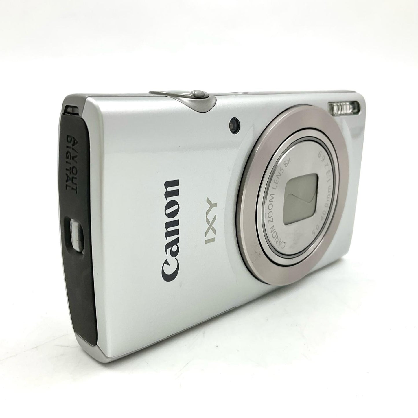 【全額返金保証】【最速発送】Canon コンパクトデジタルカメラ IXY 180 シルバー 美品 動作確認済