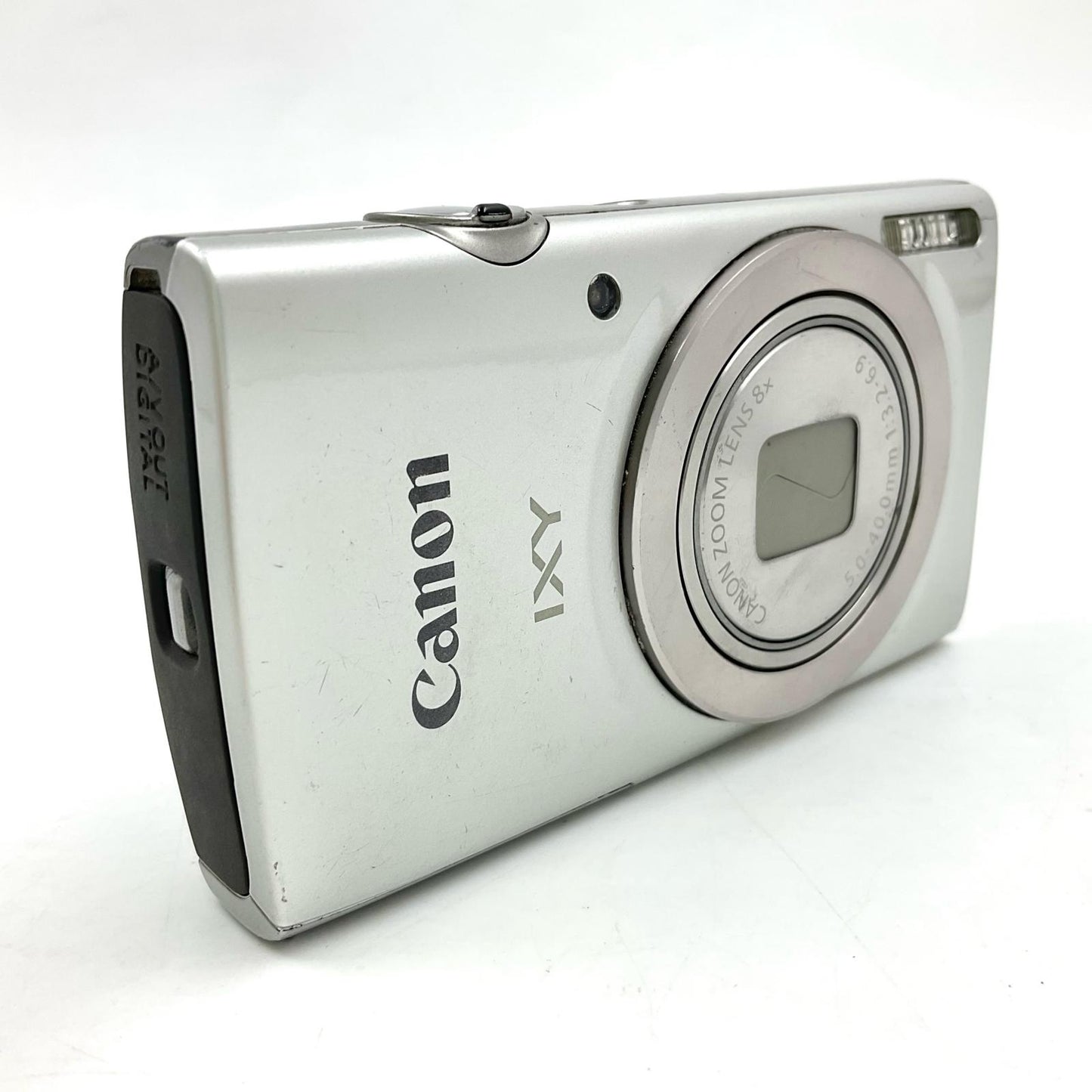 【全額返金保証】【最速発送】Canon コンパクトデジタルカメラ IXY 180 シルバー 動作確認済