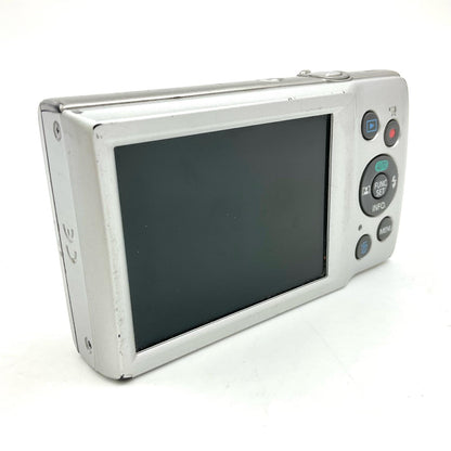 【全額返金保証】【最速発送】Canon コンパクトデジタルカメラ IXY 180 シルバー 動作確認済