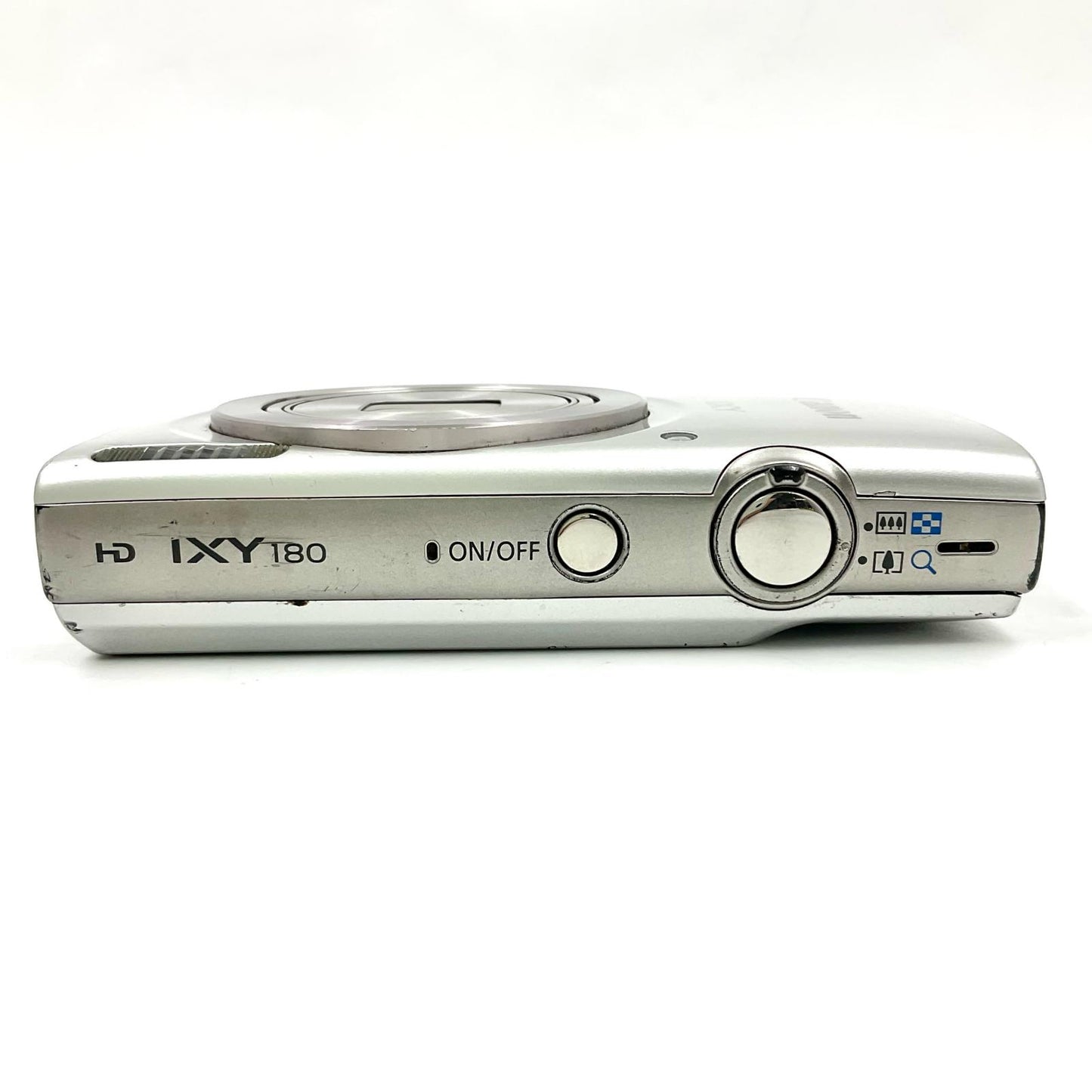 【全額返金保証】【最速発送】Canon コンパクトデジタルカメラ IXY 180 シルバー 動作確認済