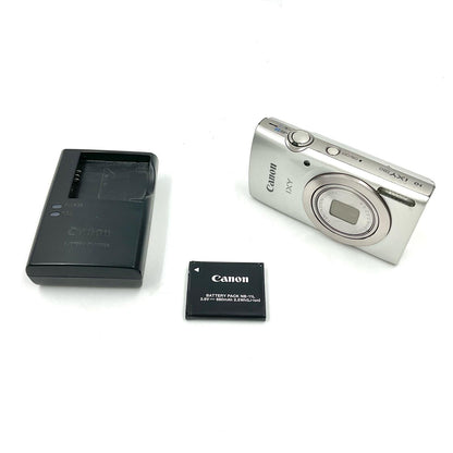 【全額返金保証】【最速発送】Canon コンパクトデジタルカメラ IXY 180 シルバー 動作確認済