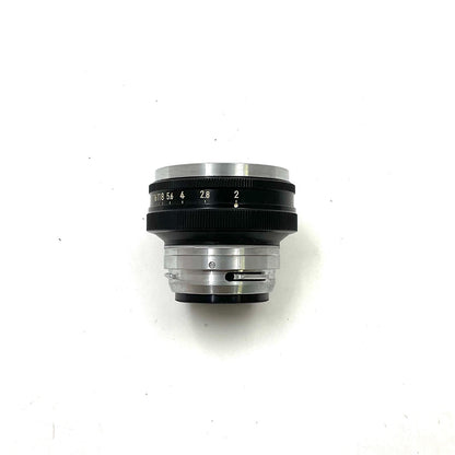 【最速発送】Nikon NIKKOR-H 5cm f2【難有】