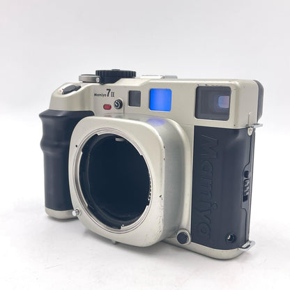 【全額返金保証】【最速発送】Mamiya 7 II ボディ シャンパンゴールド 動作確認済