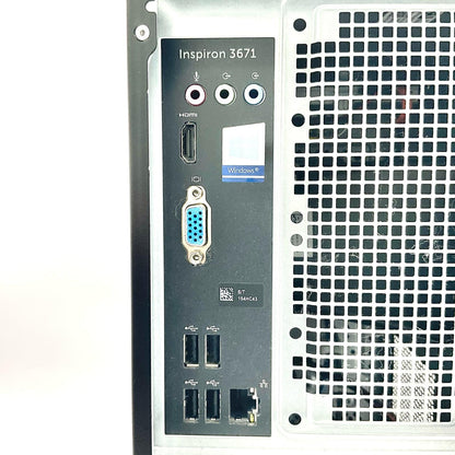 【全額返金保証】【最速発送】DELL Inspiron 3671 D19M005 intel core i5-9400 8GB M.2 SSD 256GB HDD 1TB 動作確認済
