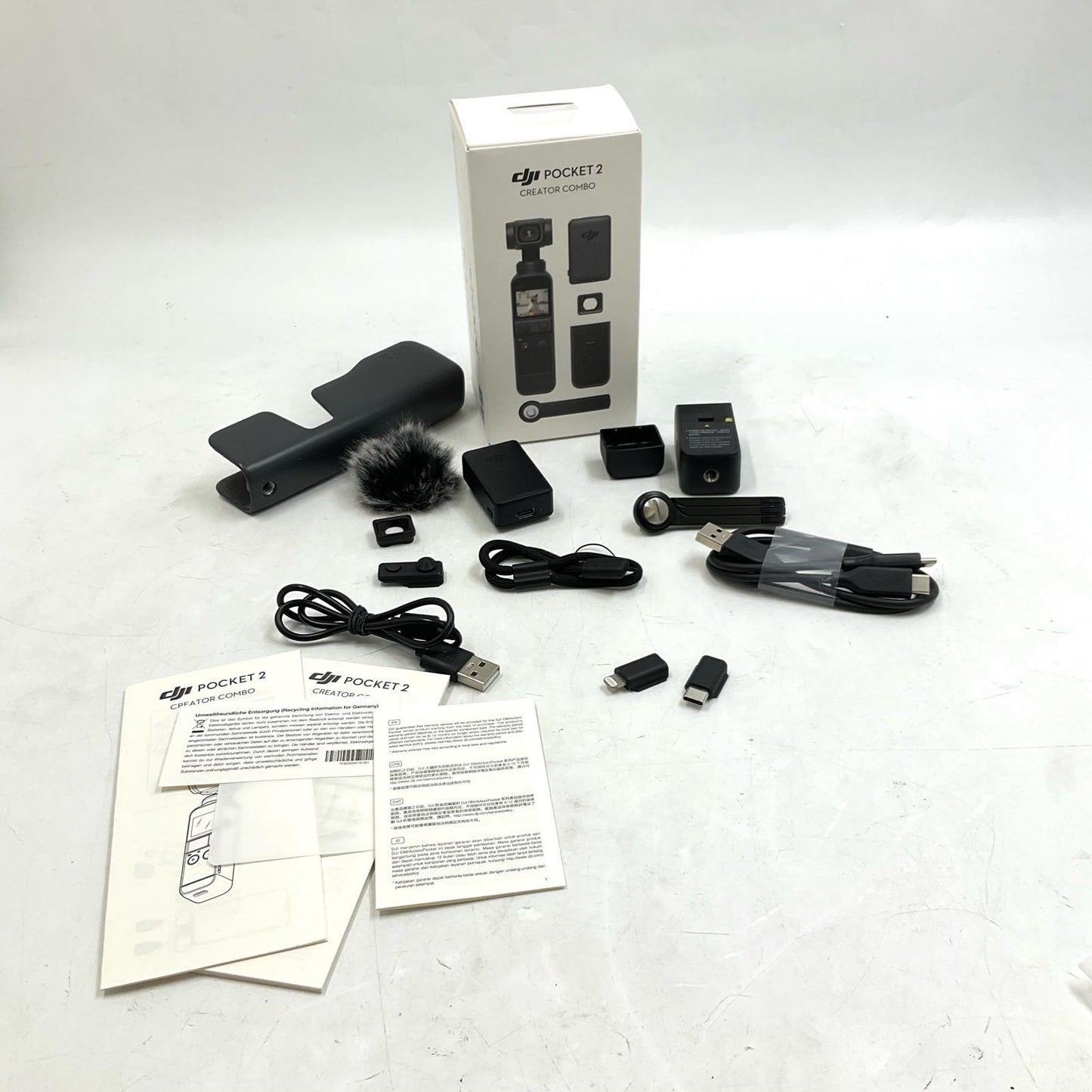 【全額返金保証】【最速発送】DJI POCKET 2 Creator コンボ 美品 動作確認済