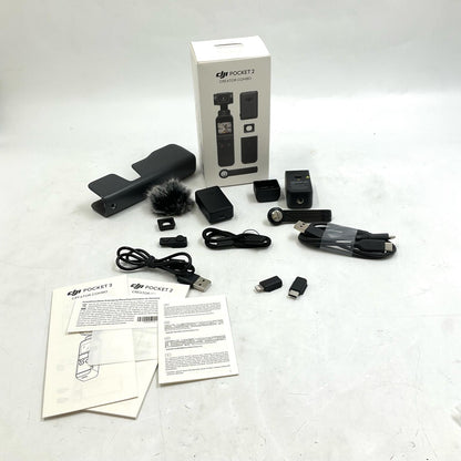 【全額返金保証】【最速発送】DJI POCKET 2 Creator コンボ 美品 動作確認済