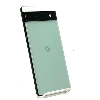 【全額返金保証】【最速発送】Google Pixel 6a 128GB Sage au GB17L 白ロム 美品 動作確認済