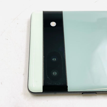 【全額返金保証】【最速発送】Google Pixel 6a 128GB Sage au GB17L 白ロム 美品 動作確認済