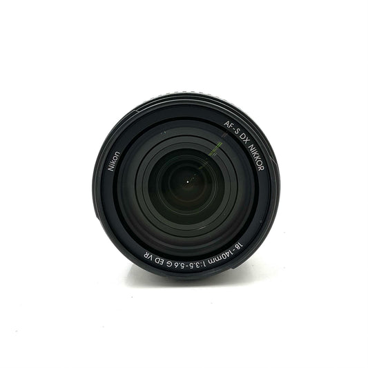 【全額返金保証】【最速発送】Nikon AF-S DX NIKKOR 18-140mm f/3.5-5.6G ED VR 美品 動作確認済
