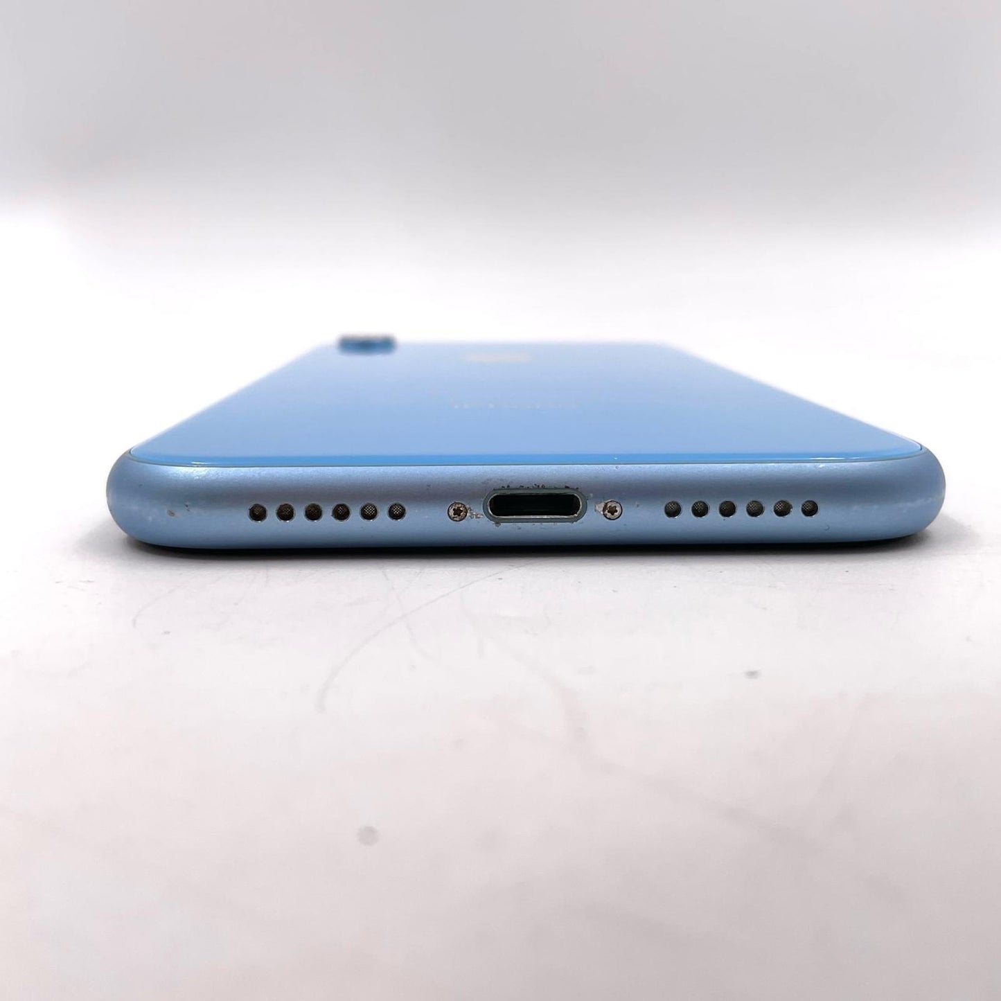 【全額返金保証】【最速発送】Apple iPhone iPhone XR 128GB ブルー docomo 白ロム 動作確認済 86%