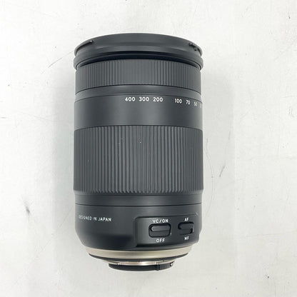 【全額返金保証】【最速発送】TAMRON 18-400mm F/3.5-6.3 Di II VC HLD (Model B028) [ニコン用] 美品 動作確認済