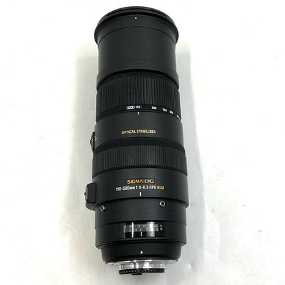 【全額返金保証】【最速発送】SIGMA APO 150-500mm F5-6.3 DG OS HSM (ﾆｺﾝ用) 動作確認済