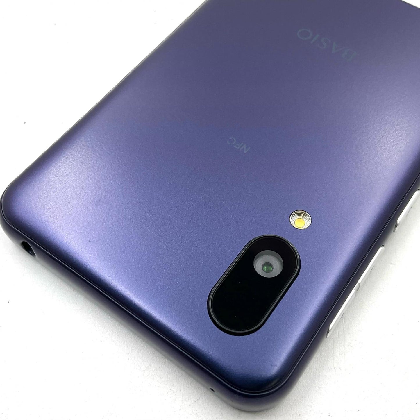 【全額返金保証】【最速発送】SHARP BASIO active 64GB ネイビー au SHG09 白ロム 美品 動作確認済
