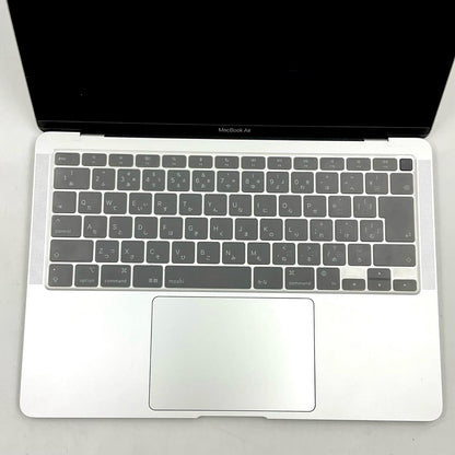 【全額返金保証】【最速発送】Apple MacBook Air 13.3インチ 2020 M1 8コア 8GB 512GB シルバー 90% 美品 動作確認済