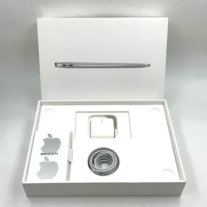 【全額返金保証】【最速発送】Apple MacBook Air 13.3インチ 2020 M1 8コア 8GB 512GB シルバー 90% 美品 動作確認済