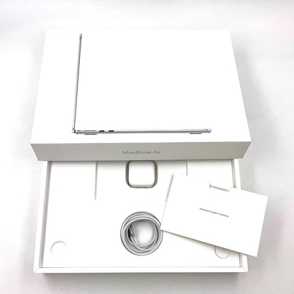 【全額返金保証】【最速発送】Apple MacBook Air 13.6インチ 2026 Apple M5 16GB 512GB シルバー 100% 美品 動作確認済