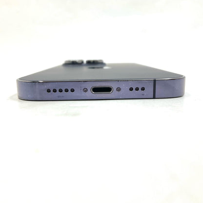 【全額返金保証】【最速発送】Apple iPhone iPhone 14 Pro 256GB ディープパープル Softbank 白ロム 動作確認済 78%