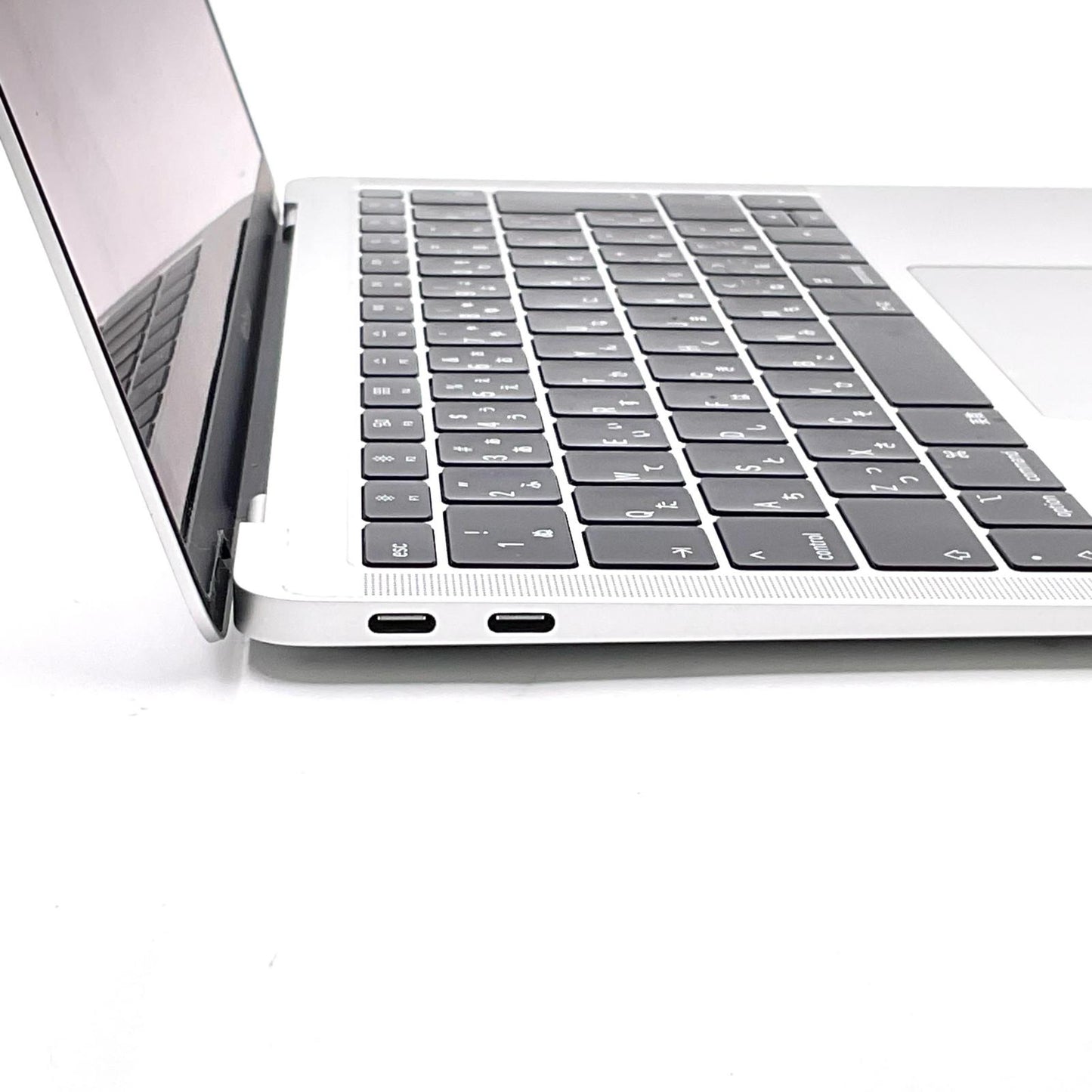 【全額返金保証】【最速発送】Apple MacBook Air 13.3インチ 2019 デュアルコア intel core i5 8GB 256GB シルバー 90% 動作確認済