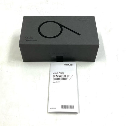 【全額返金保証】【最速発送】ASUS Zenfone 9 128GB ミッドナイトブラック SIMフリー AI2202 白ロム 美品 動作確認済