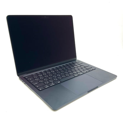 【全額返金保証】【最速発送】Apple MacBook Air 13.6インチ 2022 Apple M2 8GB 256GB ミッドナイト 100% 美品 動作確認済