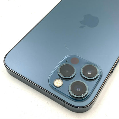 【全額返金保証】【最速発送】Apple iPhone iPhone Pro 12 Pro 128GB パシフィックブルー au SIMフリー 白ロム 動作確認済 77%