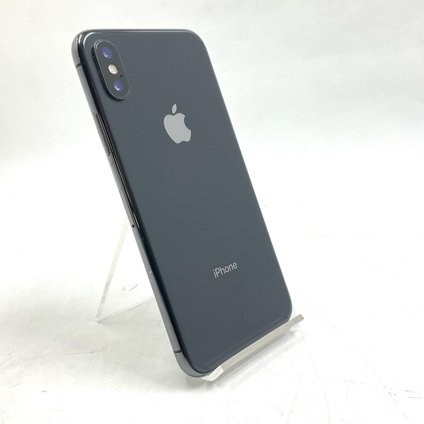 【最速発送】Apple iPhone iPhone X 64GB スペースグレイ Softbank SIMフリー 白ロム【難有】 81%