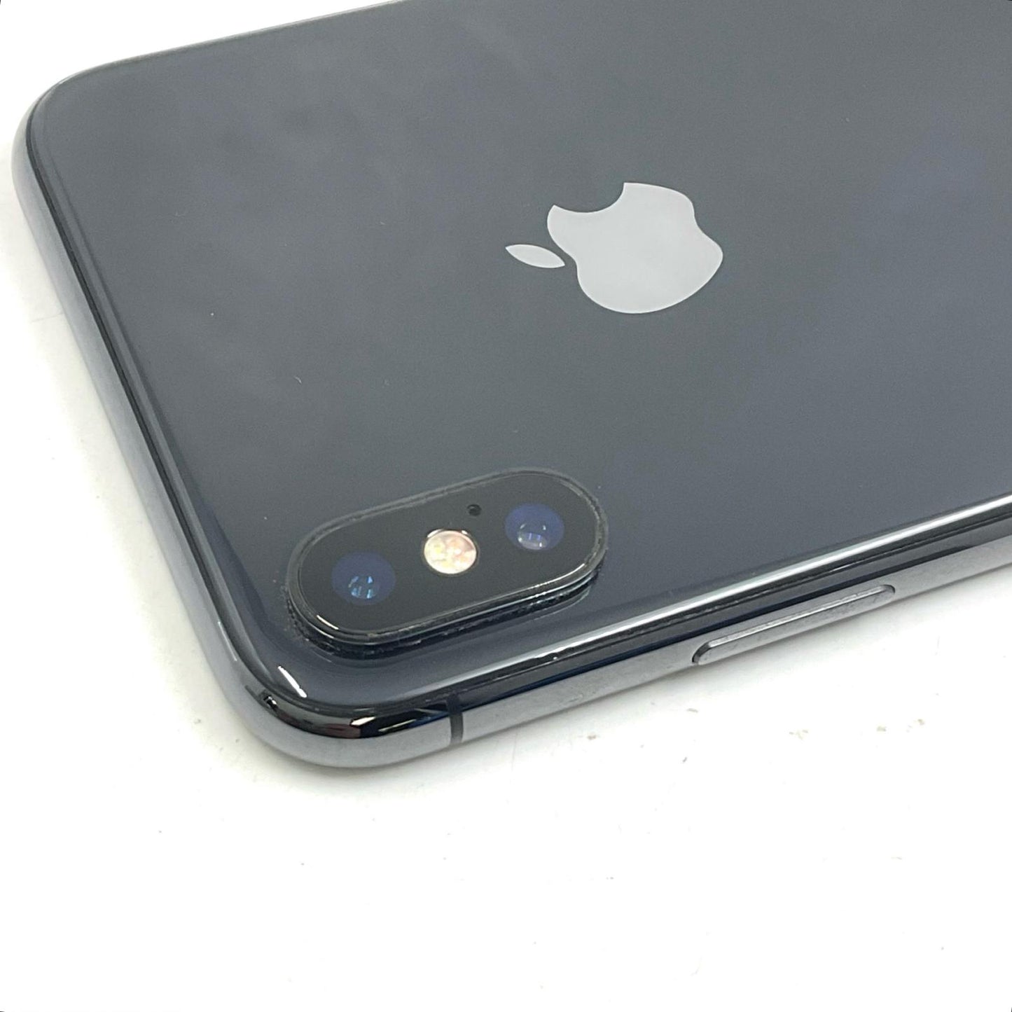 【最速発送】Apple iPhone iPhone X 64GB スペースグレイ Softbank SIMフリー 白ロム【難有】 81%