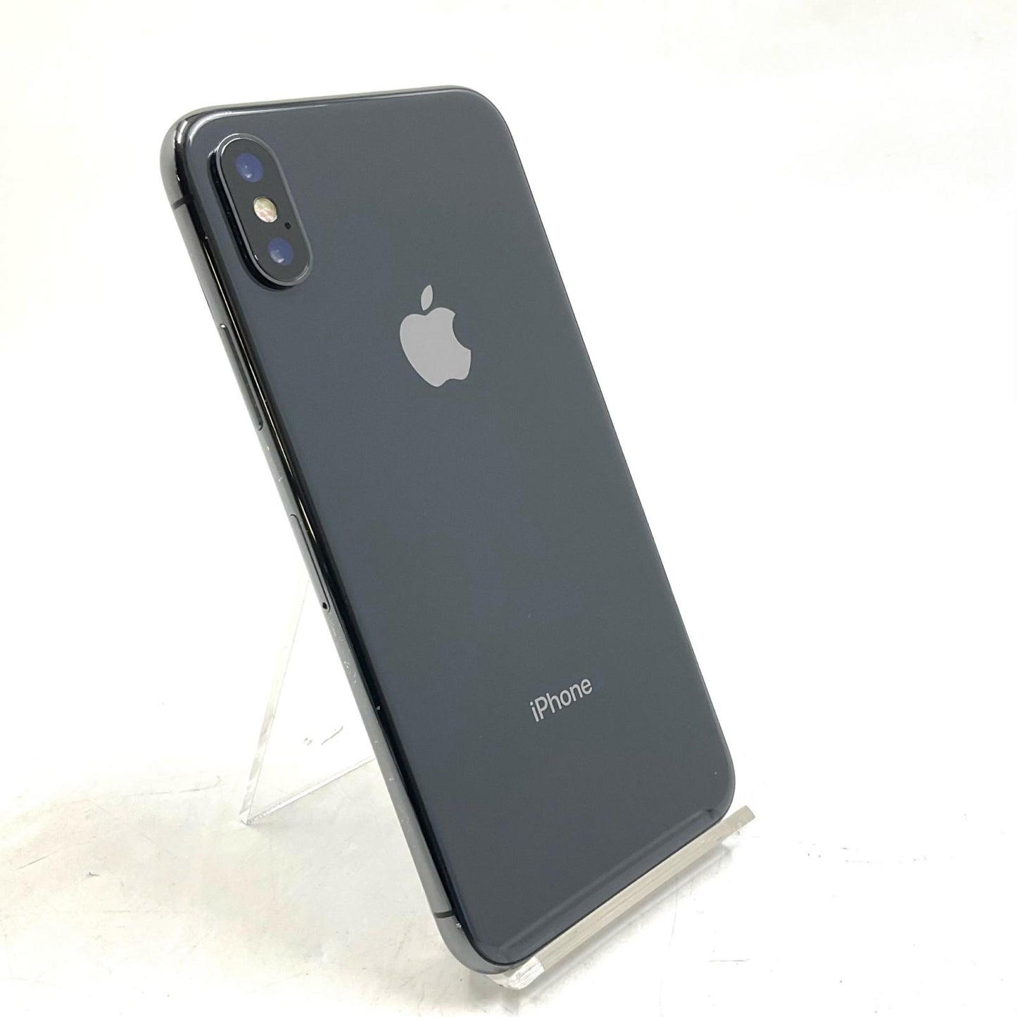 【最速発送】Apple iPhone iPhone X 64GB スペースグレイ docomo SIMフリー 白ロム【難有】 73%