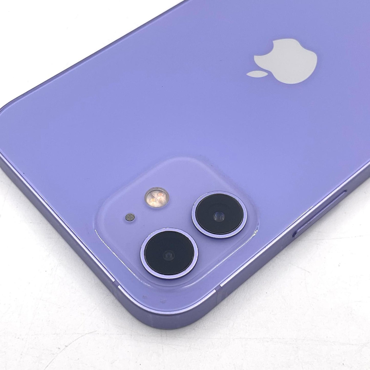 【全額返金保証】【最速発送】Apple iPhone iPhone 12 64GB パープル Softbank SIMフリー 白ロム 動作確認済 87%