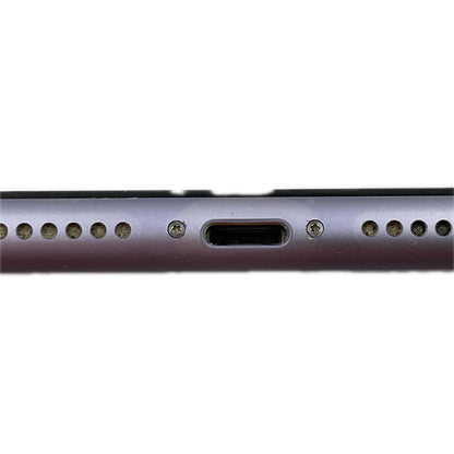 【最速発送】Apple iPhone iPhone 11 128GB パープル docomo SIMフリー 白ロム【難有】 75%