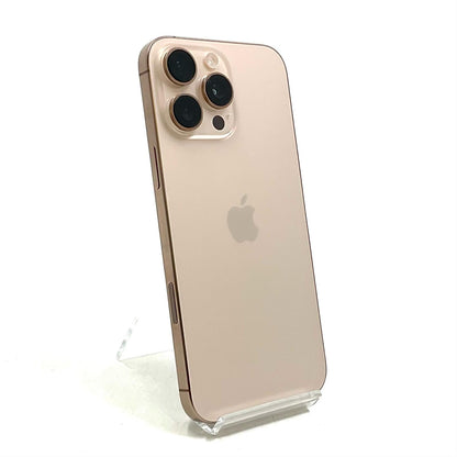 【全額返金保証】【最速発送】Apple iPhone iPhone 16 Pro Max 512GB デザートチタニウム SIMフリー 白ロム 超美品 動作確認済 93%