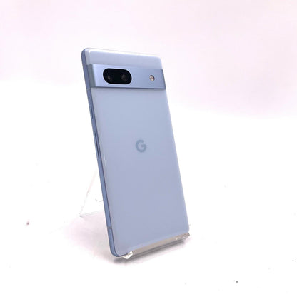 【全額返金保証】【最速発送】Google Pixel 7a 128GB Sea au G82U8 白ロム 超美品 動作確認済