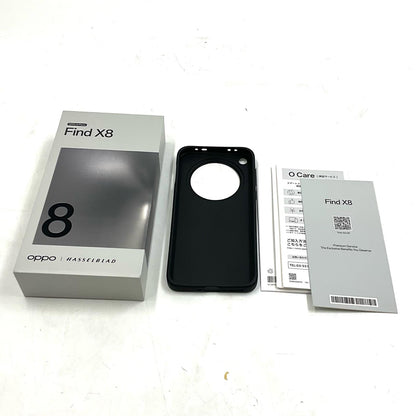 【全額返金保証】【最速発送】OPPO Find X 8 512GB スペースブラック SIMフリー CPH2651 白ロム 美品 動作確認済