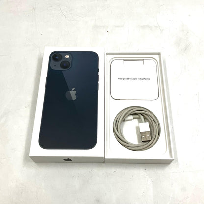 【全額返金保証】【最速発送】Apple iPhone iPhone 13 128GB ミッドナイト Softbank SIMフリー 美品 動作確認済 86%