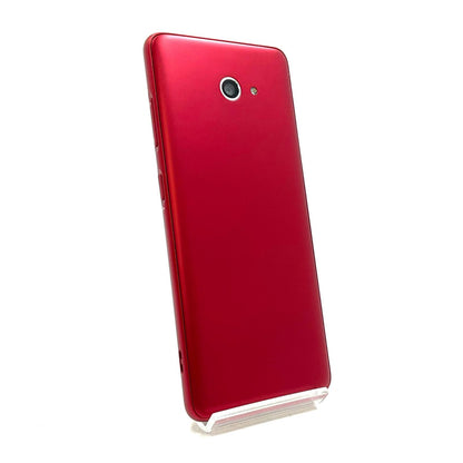 【全額返金保証】【最速発送】京セラ かんたんスマホ 2 32GB RED Softbank A001KC 白ロム 美品 動作確認済