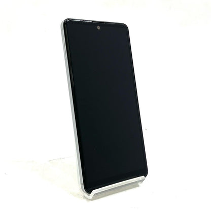 【全額返金保証】【最速発送】SHARP AQUOS sense 4 basic 64GB シルバー Softbank A003SH 白ロム 動作確認済
