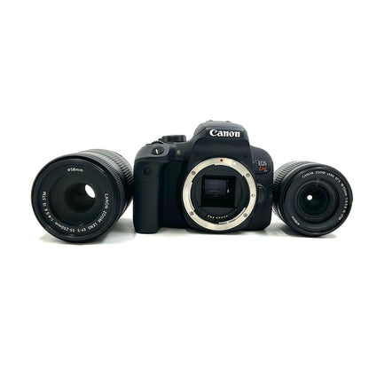 【全額返金保証】【最速発送】Canon デジタル一眼 EOS Kiss X9i ダブルズームキット ブラック 美品 動作確認済