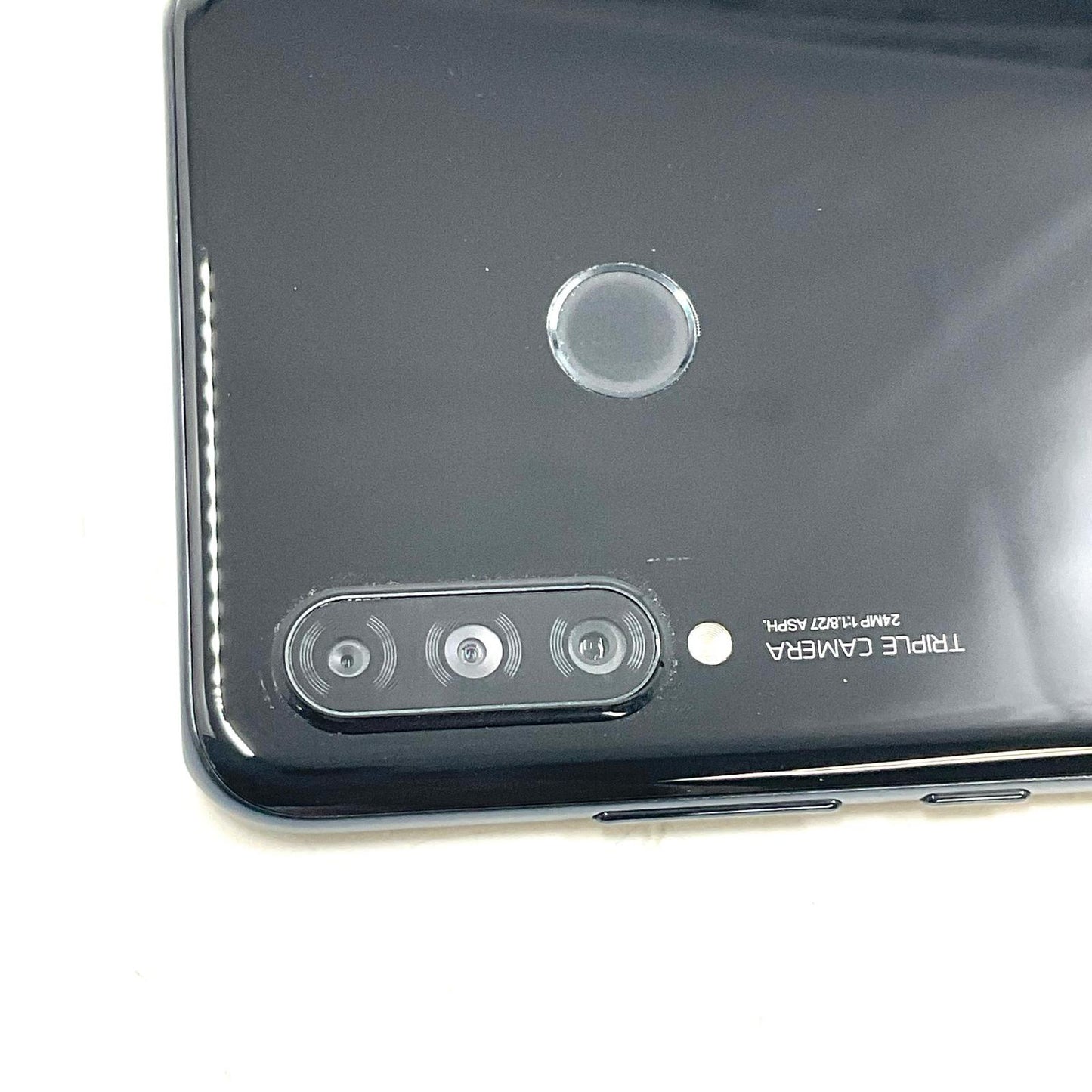 【全額返金保証】【最速発送】Huawei P P30 lite 64GB ミッドナイトブラック SIMフリー MAR-LX2J 美品 動作確認済