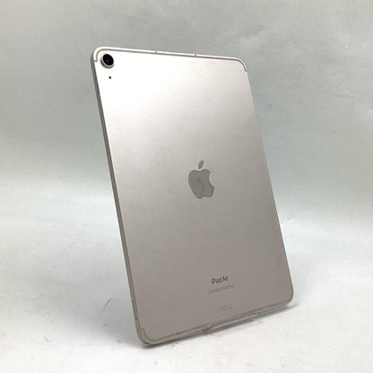 【全額返金保証】【最速発送】Apple iPad Air 10.9インチ 第5世代 64GB スターライト WiFi+Cellular docomo SIMフリー 白ロム 動作確認済