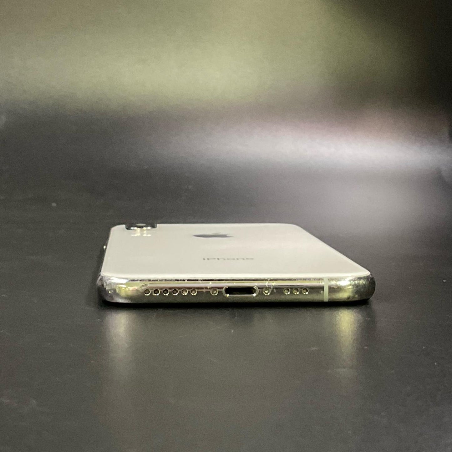 【最速発送】Apple iPhone iPhone XS 256GB シルバー Softbank SIMフリー 白ロム【難有】 74%