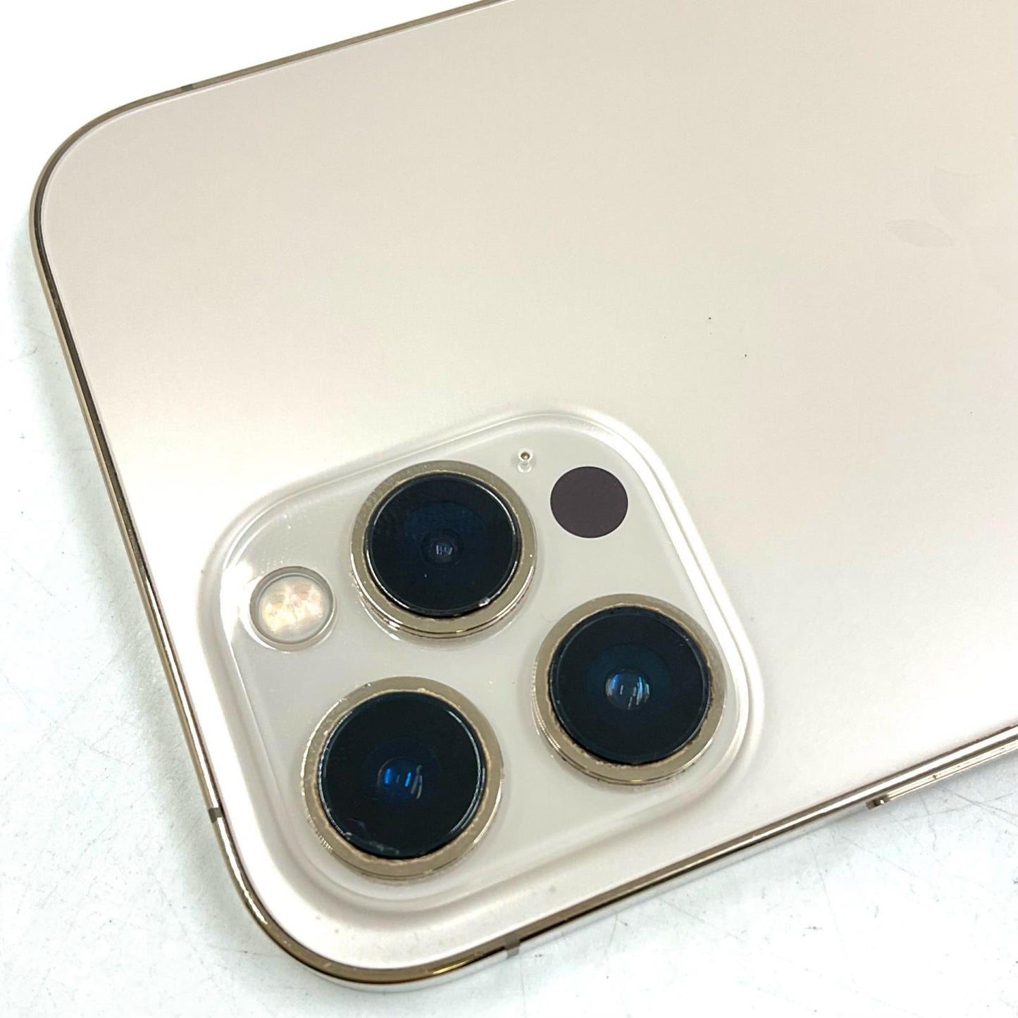 【最速発送】Apple iPhone iPhone 12 Pro Max 128GB Gold au 白ロム【難有】 100%