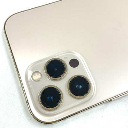 【最速発送】Apple iPhone iPhone 12 Pro Max 128GB Gold au 白ロム【難有】 100%