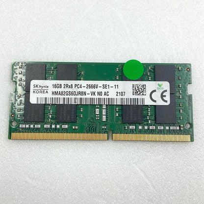 【全額返金保証】【最速発送】各種メーカー メモリ S.O.DIMM DDR4-2666 PC4-21300 16GB 美品 動作確認済
