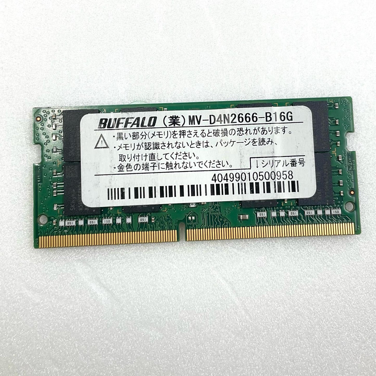 【全額返金保証】【最速発送】各種メーカー メモリ S.O.DIMM DDR4-2666 PC4-21300 16GB 美品 動作確認済