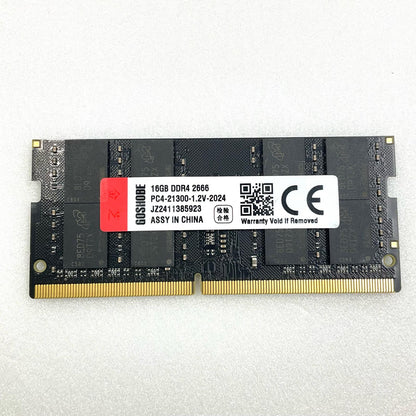 【全額返金保証】【最速発送】各種メーカー メモリ S.O.DIMM DDR4-2666 PC4-21300 16GB 美品 動作確認済